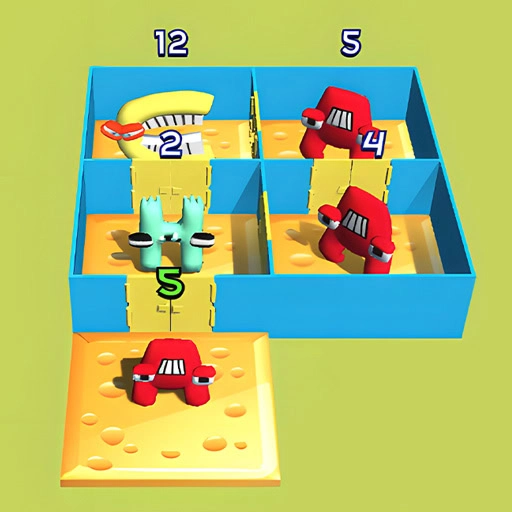 Alphabet Lore Maze - Swipe and Play Instantly on MeanDuck