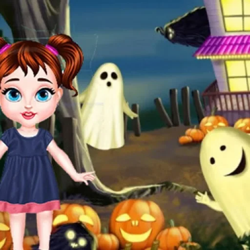 game Baby Taylor Halloween House