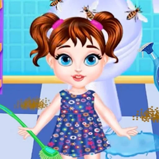 game Baby Taylor House Cleaning