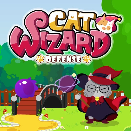 game Cat Wizard Defense