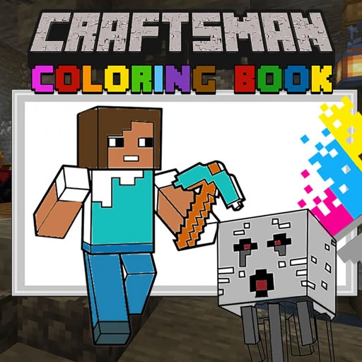 game Craftsman Coloring Pages
