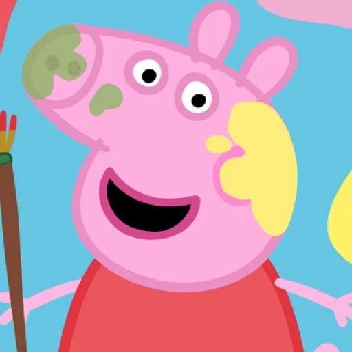 game Cute Pigs Paint Box