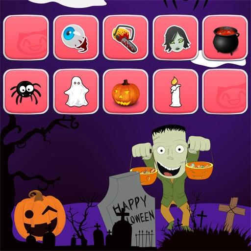 game Halloween Memory