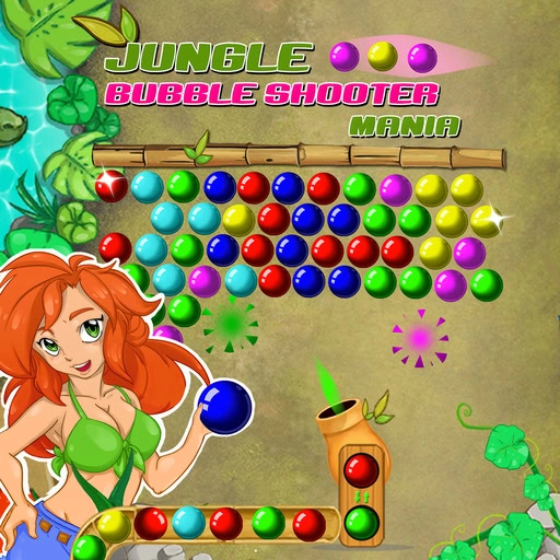 game Jungle Bubble Shooter Mania