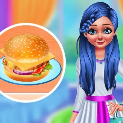 game Making Homemade Veg Burger