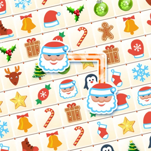 game Onet Winter Christmas Mahjong