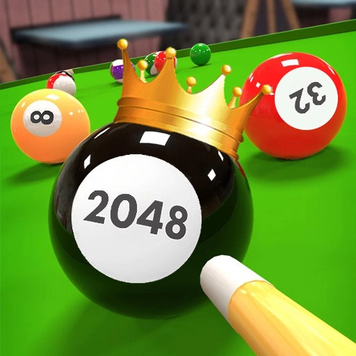 game 2048 Billiards 3D