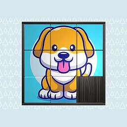 game 3D Kid Sliding Puzzle