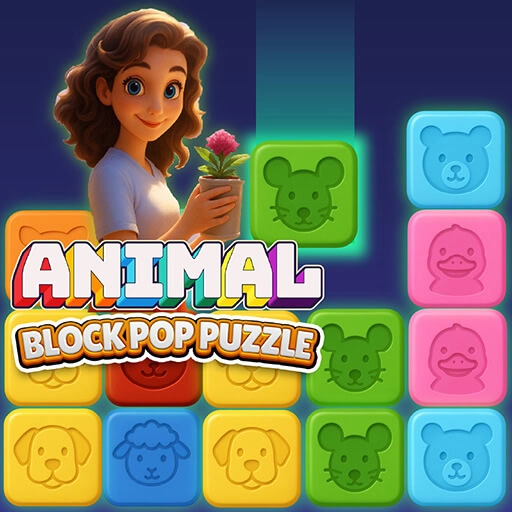 game Animal Block Pop Puzzle