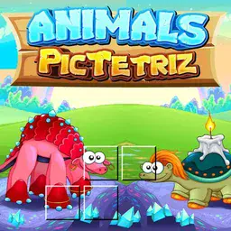 game Animals Pic Tetriz