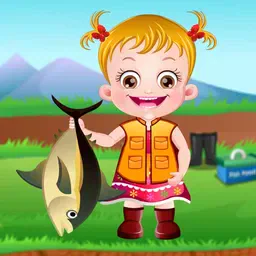 game Baby Hazel Fishing Time