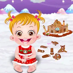game Baby Hazel Gingerbread House