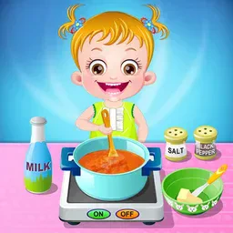game Baby Hazel Kitchen Time