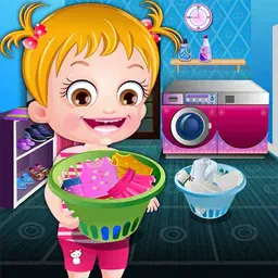 game Baby Hazel Laundry Time