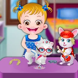 game Baby Hazel Pet Party