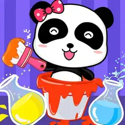 game Baby Panda Color Mixing Studio