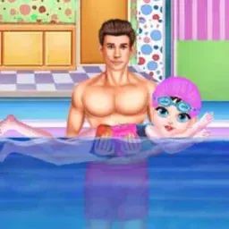 game Baby Taylor Learn Swimming