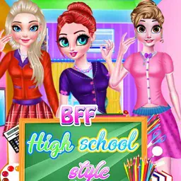 game BFF High school style