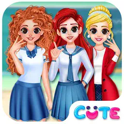 game BFF Princess Back To School