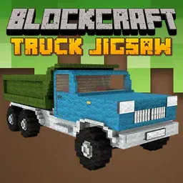 game Blockcraft Truck Jigsaw