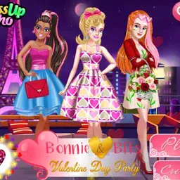 game Bonnie and BFFs Valentine Day Party