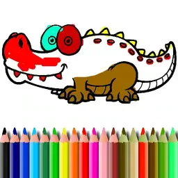 game BTS Aligator Coloring