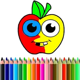 game BTS Apple Coloring Book