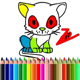 game BTS Cat Coloring