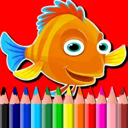 game BTS Fish Coloring Book