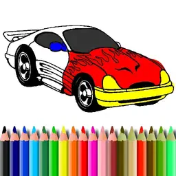game BTS Muscle Car Coloring