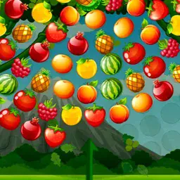 game Bubble Shooter Fruits Wheel
