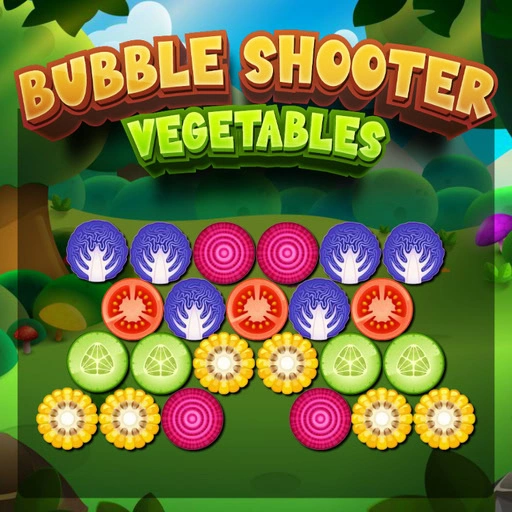 game Bubble Shooter Vegetables
