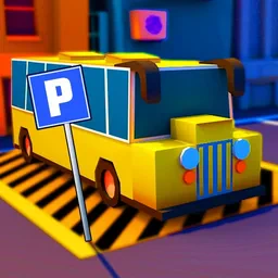 game Bus Parking City 3D