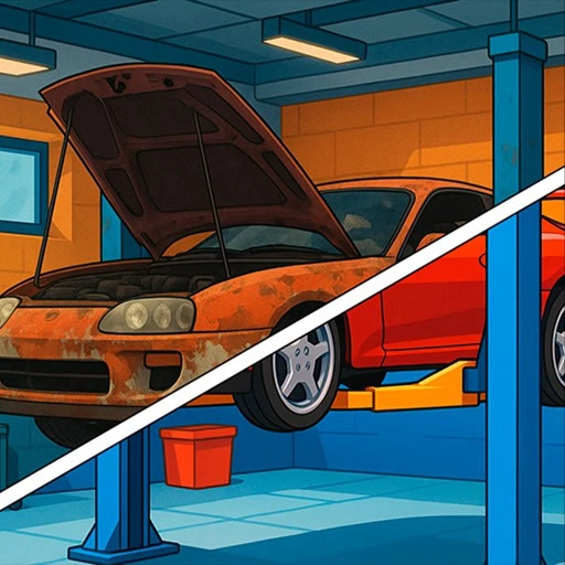 game Car Mechanic Simulator 2025