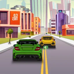 game Car Traffic 2D