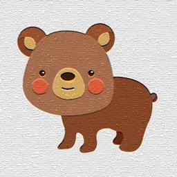 game Cartoon Bear Puzzle