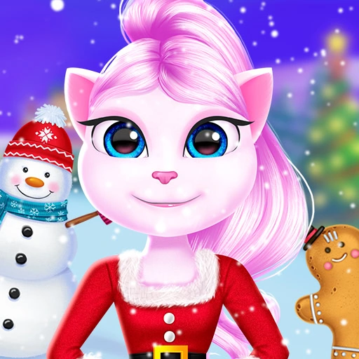 game Cat Girl Christmas Decor Game