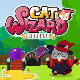 game Cat Wizard Defense