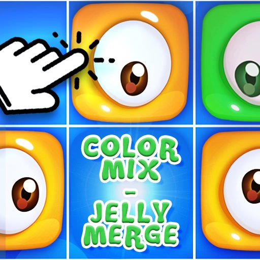 game Color Mix - Jelly Merge