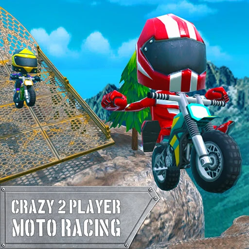 game Crazy 2 Player Moto Racing