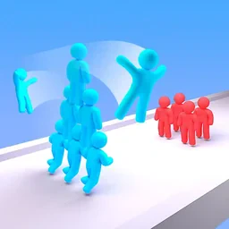 game Crowd Stack Race 3D