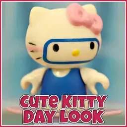 game Cute Kitty Day Look