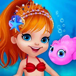 game Cute Mermaid Dress Up