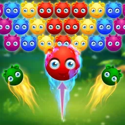 game Cute Monster Bubble Shooter