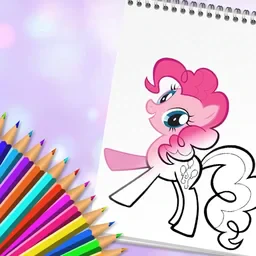 game Cute Pony Coloring Book