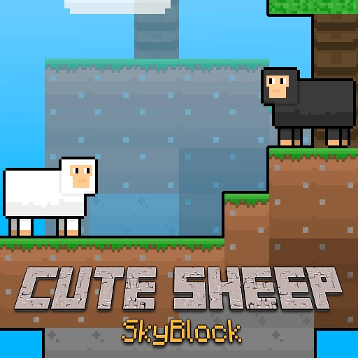 game Cute Sheep SkyBlock