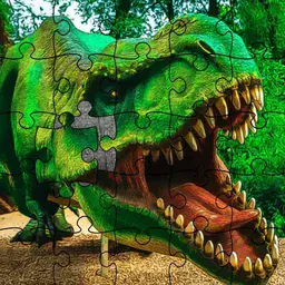 game Dino Park Jigsaw