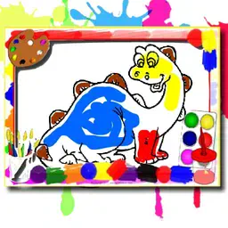 game Dinosaur Coloring Book