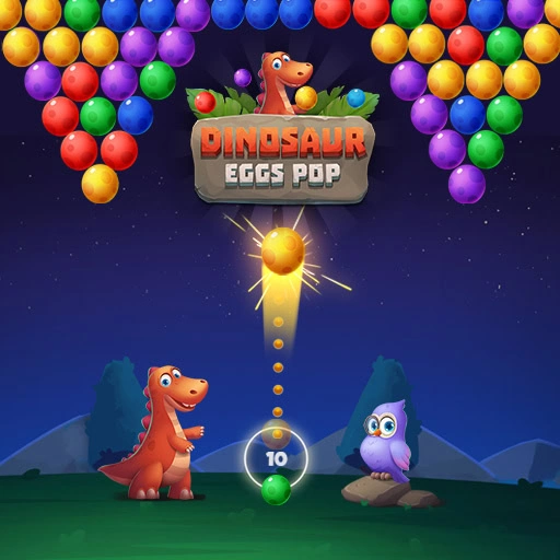 game Dinosaur Eggs Pop