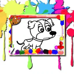 game Dogs Coloring Book